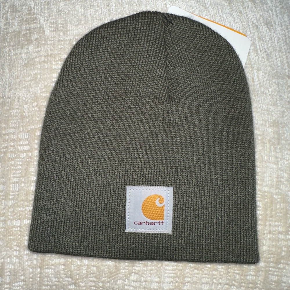 Carhartt Olive Green Beanie